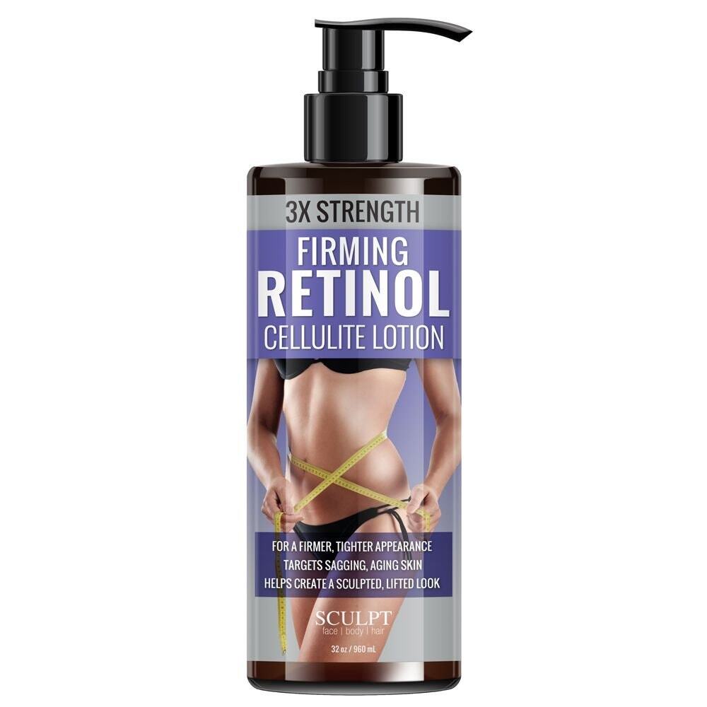 Sculpt 3X Strength Retinol Firming Anti-Cellulite Body Lotion 32 oz New